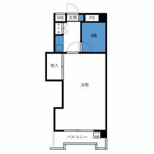 ハートイン本山【3B号室】の間取り