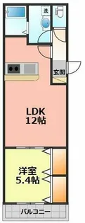 ジーメゾン上条町リアリス【1階】の間取り