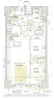 ファインレジデンス大阪本町【1106号室】の間取り
