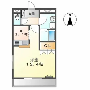 ルミエール【1階】の間取り