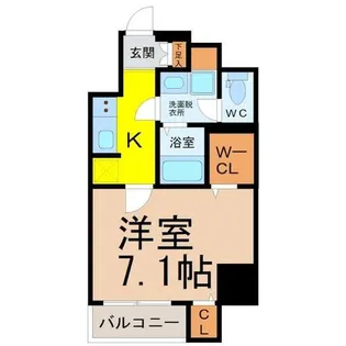 マリーベル栄【9階】の間取り