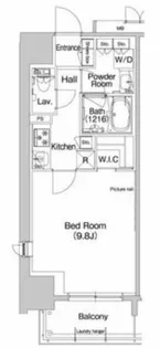 コンフォリア北浜【2階】の間取り