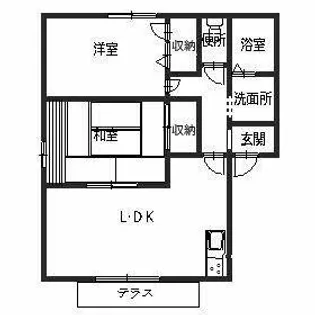カーサベルデ【0101号室】の間取り