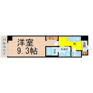 KDXレジデンス今池【3階】の間取り