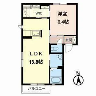 SHISHIKURA【1階】の間取り