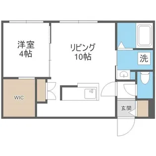 リーサ苗穂駅前【5階】の間取り