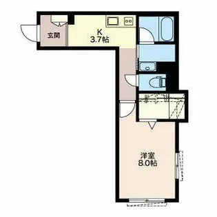 リンデンホフ【0101号室】の間取り