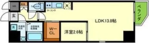 ONLYONE池田新町【5階】の間取り