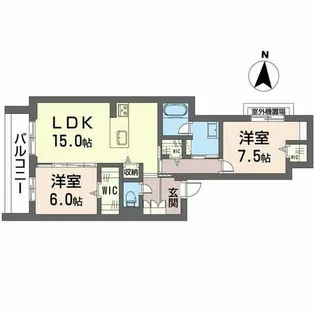 ブランキューブ【0305号室】の間取り