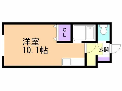 オーク ヴィラ【105号室】の間取り