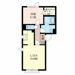 Diasトムトム【00201号室】の間取り