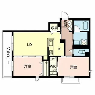 Avenue S【0302号室】の間取り