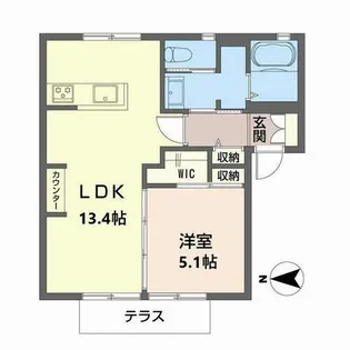 ヴェルドミールII【0103号室】の間取り