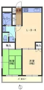 レクシア守口【4階】の間取り