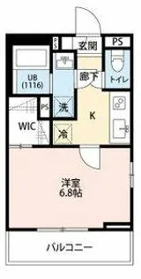 フルール野並【2階】の間取り