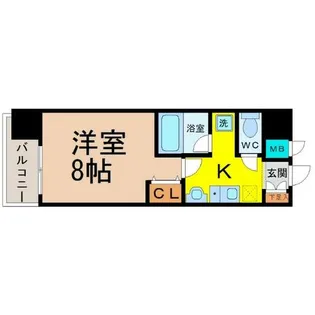 グレイス上前津【10階】の間取り