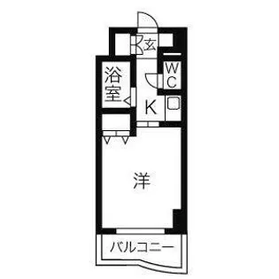 ラ・ポルテ堀田【5階】の間取り