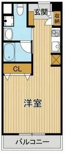 マインズ・コム高槻天神【301号室】の間取り