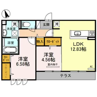 ラ・ルミエール【3階】の間取り