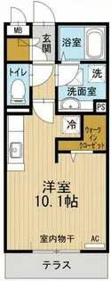Nofu Maison【102号室】の間取り