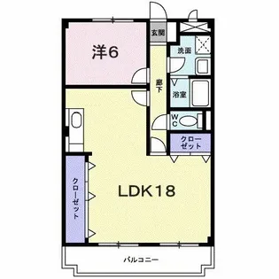 シュロスアリノ【2階】の間取り