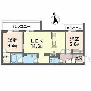 グランステラ鳳【0303号室】の間取り