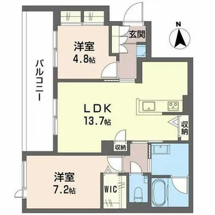 ShaMaison cocolu I【0303号室】の間取り