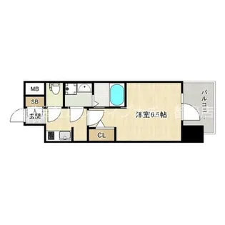 大阪府大阪市城東区関目3丁目【マンション】の間取り