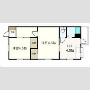 青い空と見晴らしの丘【2階】の間取り