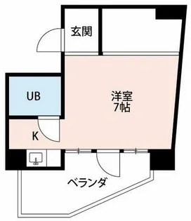 FLATSわかまつ【405号室】の間取り