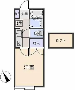 エクセレンス石神【206号室】の間取り