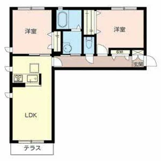 ガーデンハイツII【0102号室】の間取り