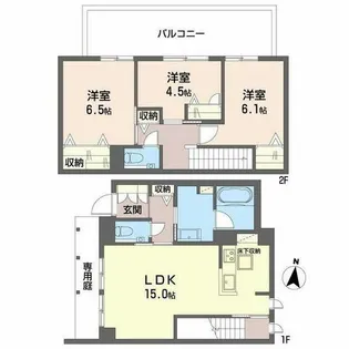 ShaMaison Luce【0101号室】の間取り