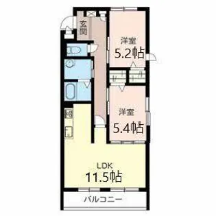 メゾン プルミエ【0203号室】の間取り