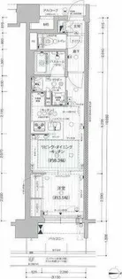 プレサンス ロジェ 名古屋駅NORTH FRONT【5階】の間取り