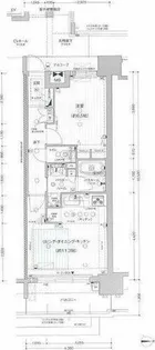 プレサンス ロジェ 名古屋駅NORTH FRONT【9階】の間取り