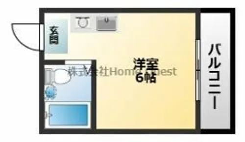 サニーマンション【306号室】の間取り