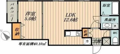 アルティス本陣【1階】の間取り