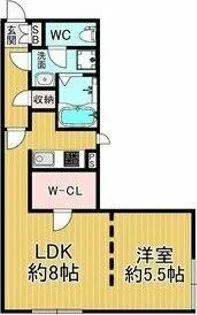 リアライズ名城公園【2階】の間取り