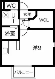 ilusion中村公園【3階】の間取り