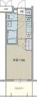 パルティール並木【4階】の間取り