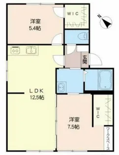 フレグランス ロペ【2階】の間取り