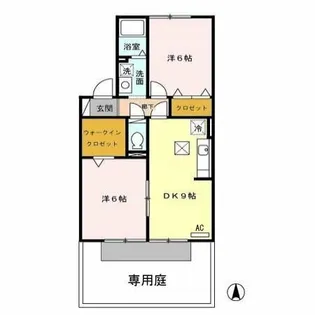 リバティ ライフ【1階】の間取り