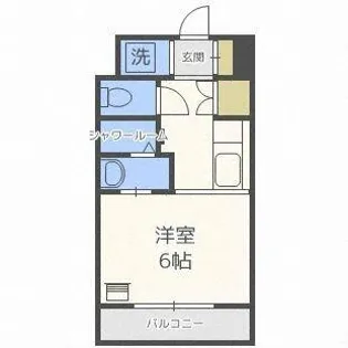 アクアトピア麻生【3階】の間取り