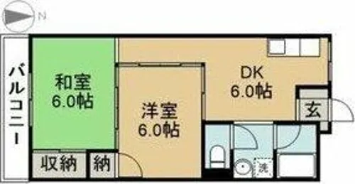 リアライズ国府宮【302号室】の間取り