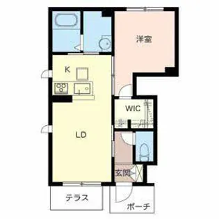 シャーメゾン ジュエル【0101号室】の間取り