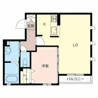 ウィステリア【0201号室】の間取り