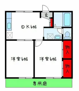 ウッディ【1階】の間取り