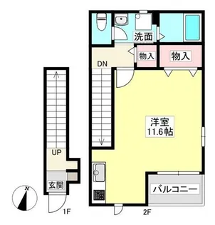 セントラル・ウッズ【2階】の間取り