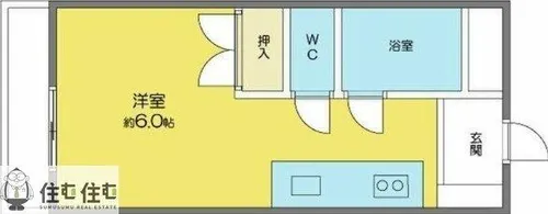 シャンテ逢和III【2階】の間取り